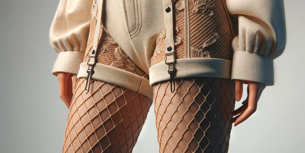 The Intrigue of Nude Fishnet Hosiery: A Timeless Fashion Statement