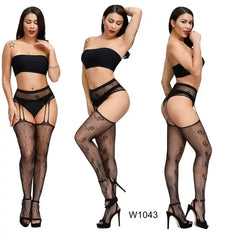 Women's Nylon Fishnet Tights: Mesh Party Leggings